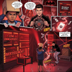 BD magiques pour enfants pour le spectacle SUPER HERO