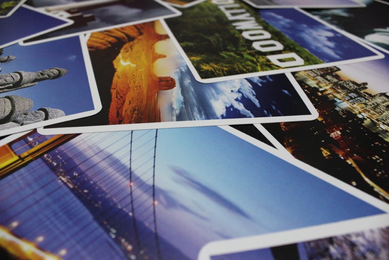 cartes postales magiques