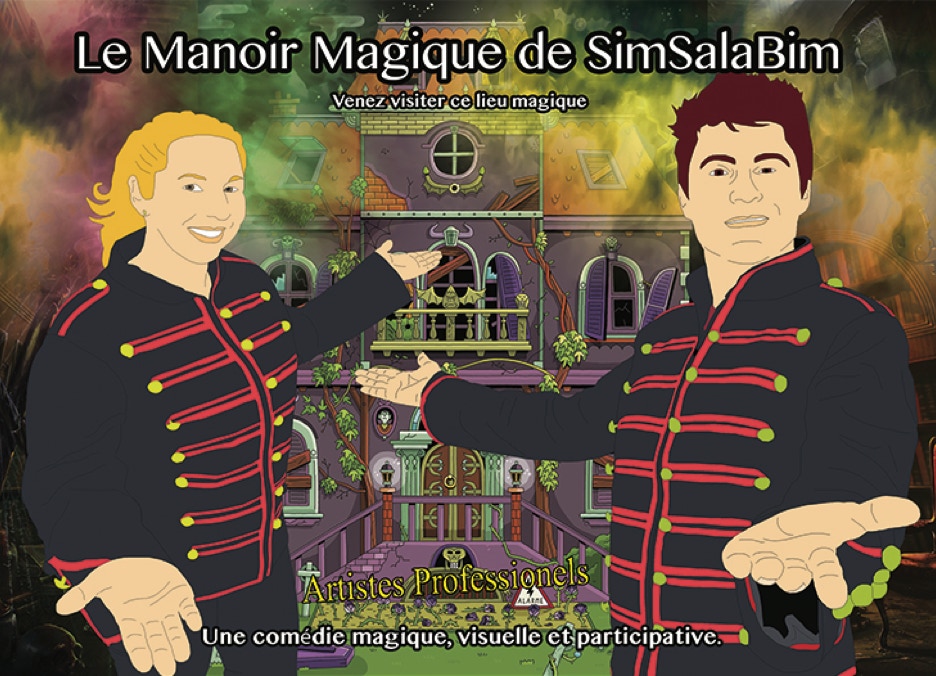 descriptif complet du manoir magique de simsalabim